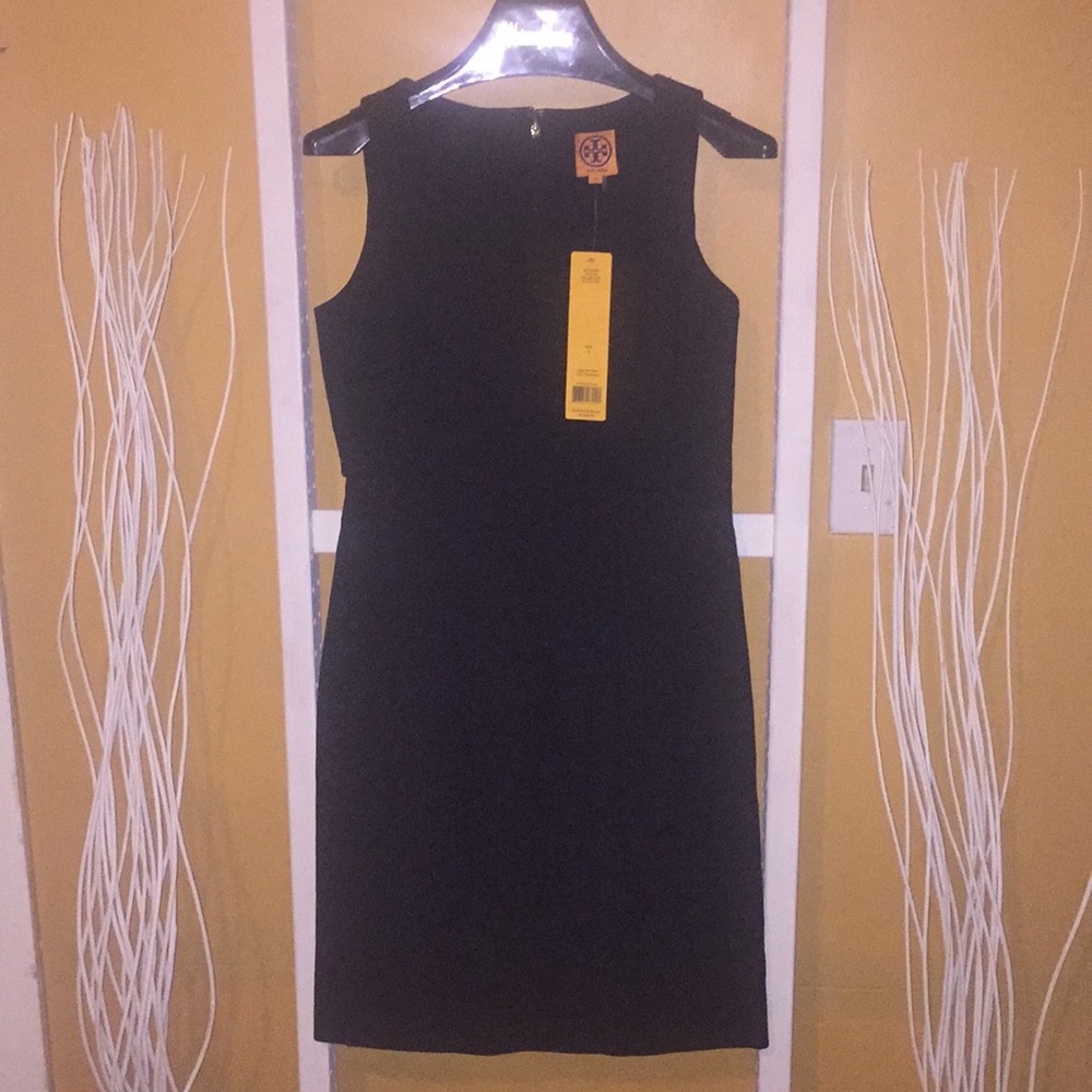 👗SALE Tory Burch 'azalea' black dress Sz 4 - Picture 2 of 7